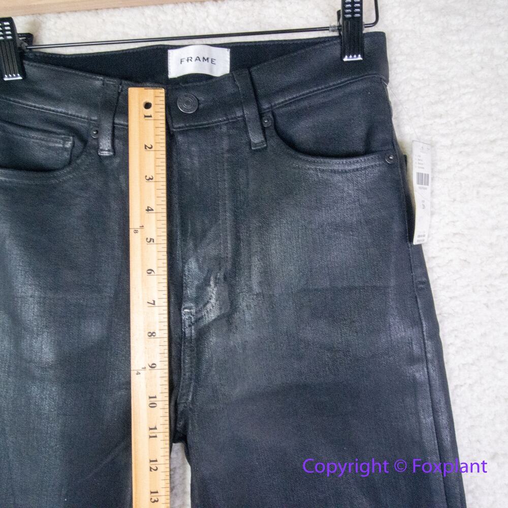 New! Anthropologie frame Le Sleek High-Rise Straight-Leg Jeans, 26 - Picture 4 of 15